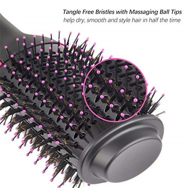 One Step Solution Hot Air Brush (Dryer + Straightener)