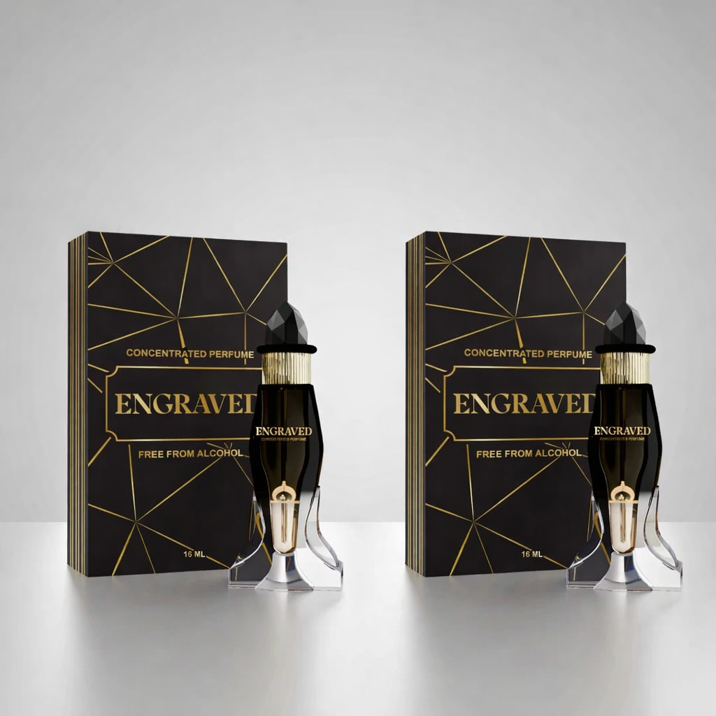 Engraved  Perfume | Attar Oil | 16ml  | (Pack Of Two)