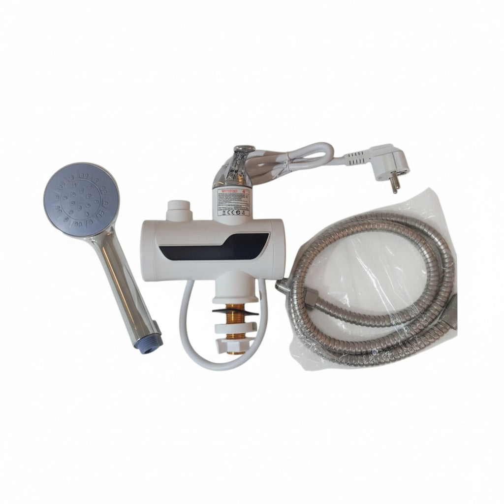 Electric Instant Water Heating Tap with LED Temperature Display Hot Water Faucet