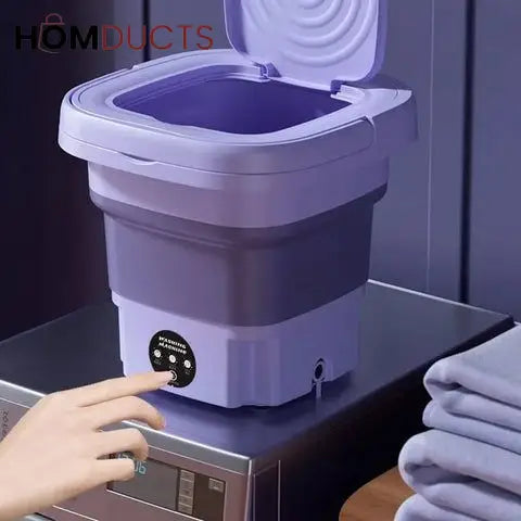 2 in 1 Folding Washing+Dryer Machine
